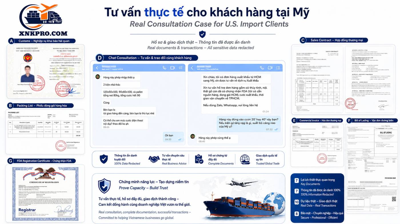 Tư vấn thực tế cho khách hàng tại Mỹ