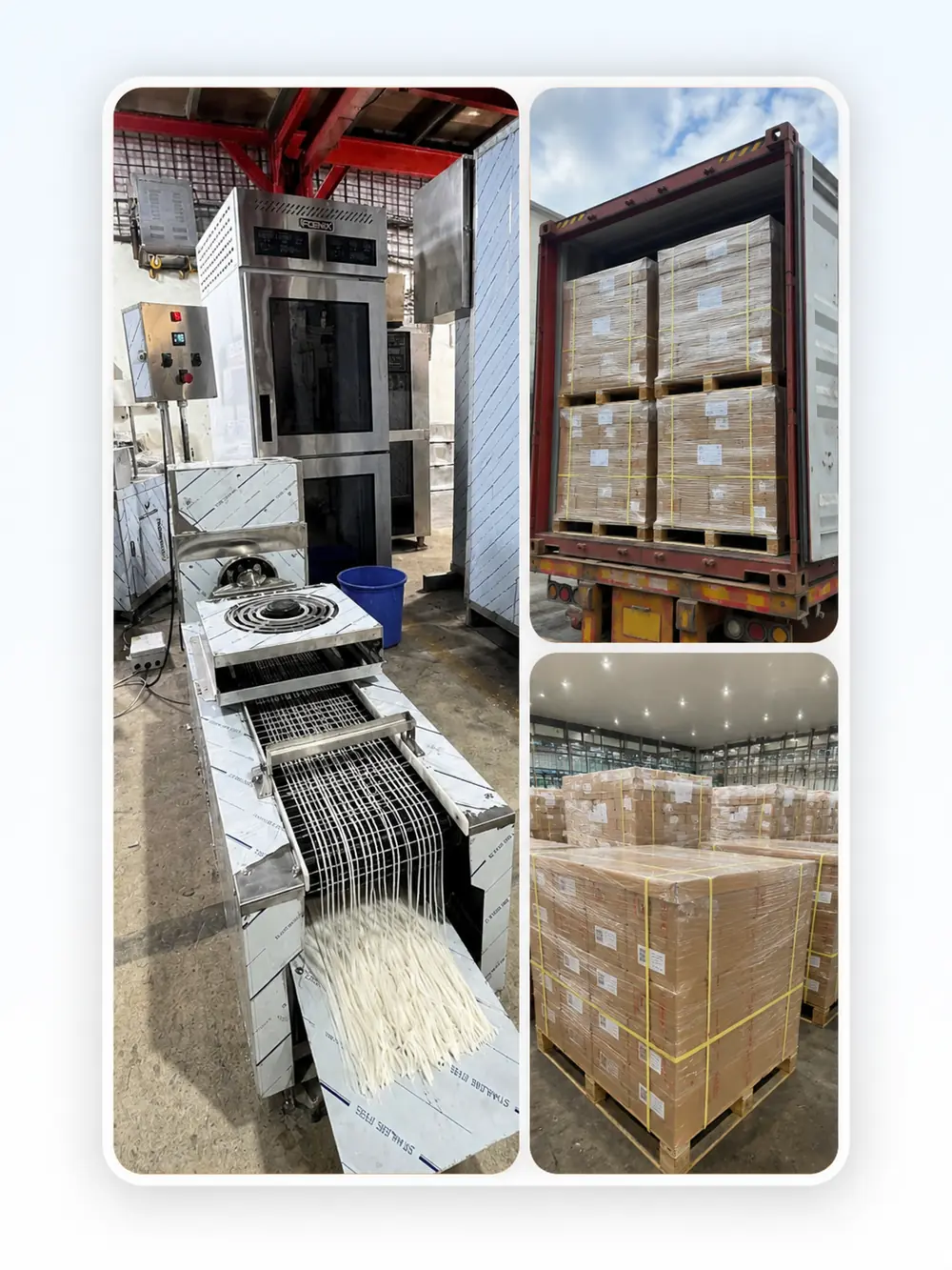 Real sourcing, factory check, packing and logistics