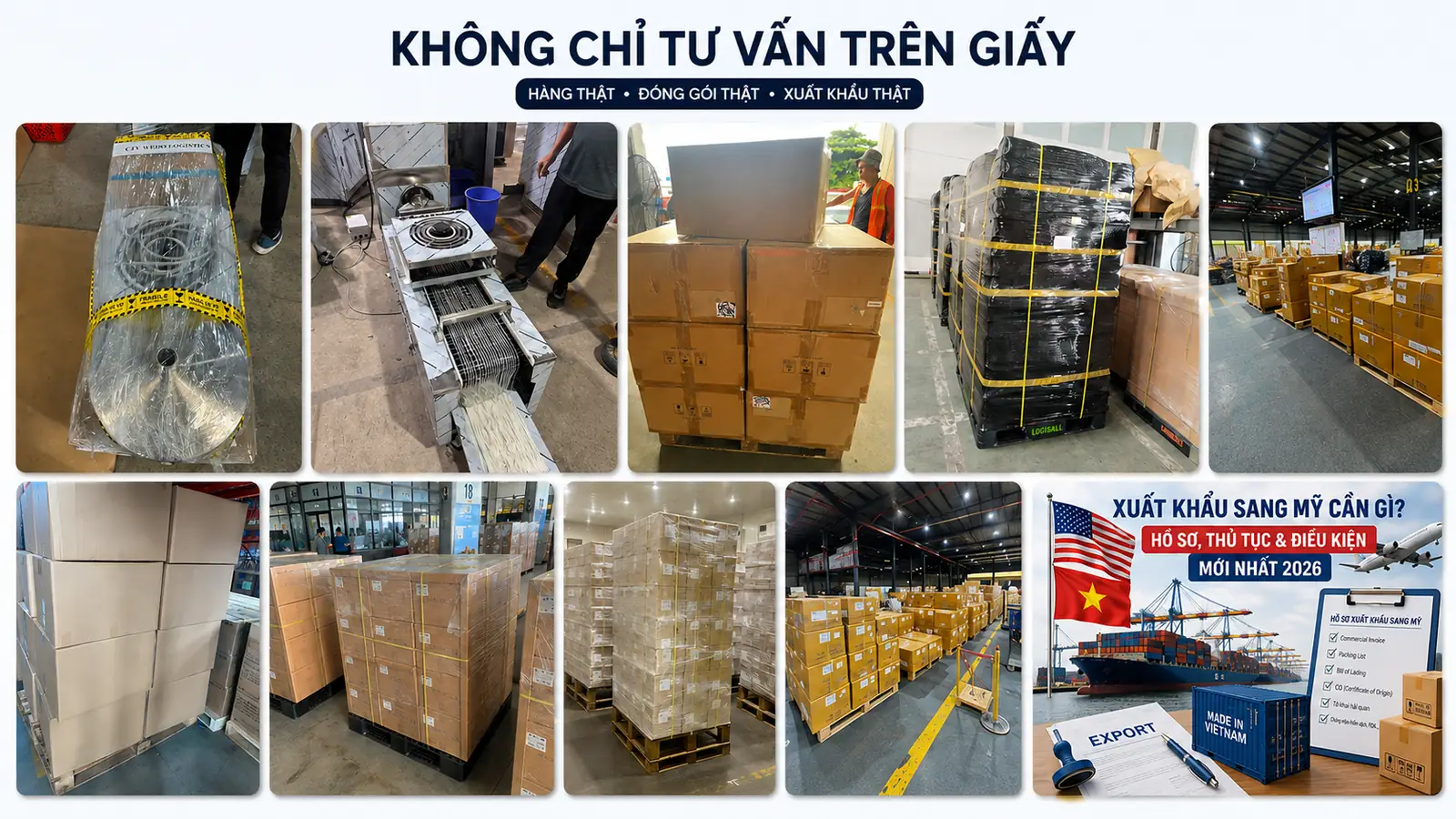 Hàng thật, đóng gói thật, xuất khẩu thật
